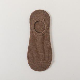 Spring and summer boat socks women's striped silicone non-slip with men's and women's cotton socks Japanese Zhuji socks invisible socks wholesale
