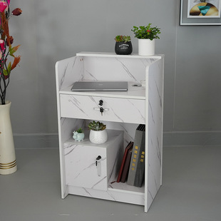 Cashier Shop Small Simple Modern Clothing Store Nail Art Barber Bar Counter Cabinet Mini Small Cashier Table