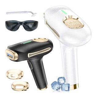 Hot selling cross-border portable men and women can use 9-speed multi-function laser skin rejuvenation acne removing strong pulse freezing point hair removal instrument