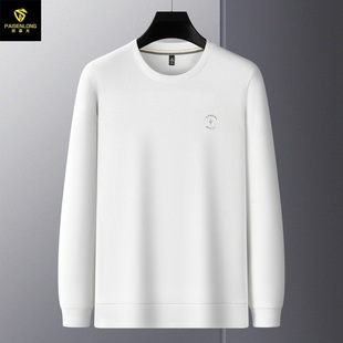 Parson Dragon autumn new round neck sweater men's loose casual solid color pullover men's drop-shoulder men's top