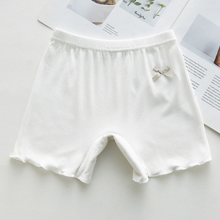 Girls' Safety Pants Anti-slip Modal Summer Thin Large Children's Girls Pure Cotton Underwear Children's Bottoming Shorts