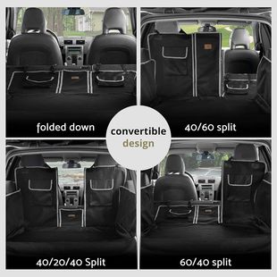 Cargo liner dog seat cover waterproof non-slip car cover trunk mat dog pet car safety seat protection