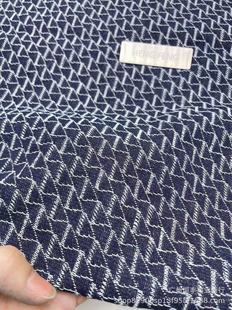 Line three-dimensional water chestnut washed Denim jacquard fabric pants skirt coat bags shoes and hats spring and summer fabric manufacturers wholesale