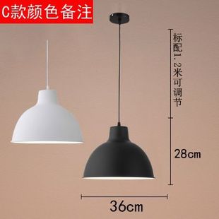 Nordic Simple Half Garden Pot Cover Restaurant Chandelier Hot Pot Restaurant Coffee Shop Home Milk Tea Bar Yoga Hall