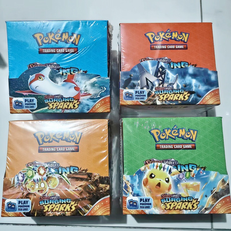 surging sparks booster box sale Amazon.com: Pokemon TCG: Scarlet & Violet main image 0