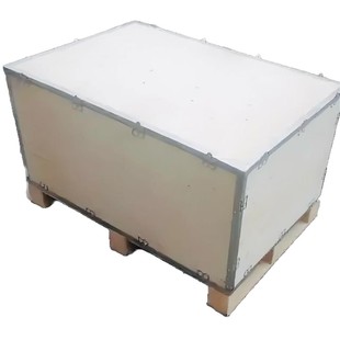 Precision Equipment Steel Belt Box for Sea Export Fumigation-Free Heavy-Duty Wooden Packaging Box Un Dangerous Goods Box