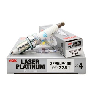 NGK Iridium Platinum свеча зажигания 7781 ZFR5LP-13G Двойная платина применяется Chrysler SZFR5LP13G