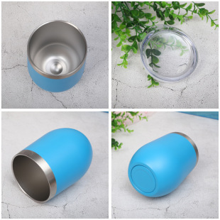 Cross-border exclusive swig 12oz egg cup 304 stainless steel Vacuum Thermos cup gift wine glass red wine bottle