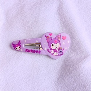 Новая Любовь полый мультфильм BB клип Sanrio Милая девушка боковой зажим челка универсальные студенческие аксессуары для волос
