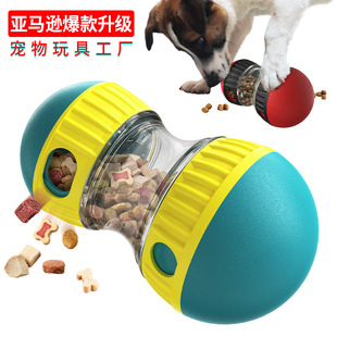 Pet supplies factory wholesale company new popular Amazon dog slow food leakage Super Ball slow food dog toy