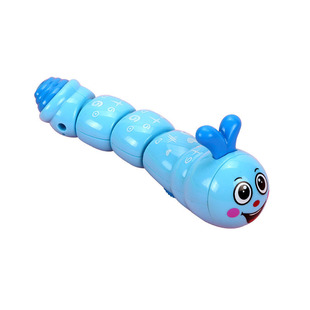 Цепь Caterpillar Творческий Детский мультфильм Заводной конфеты ребенок головоломка цепь маленькая игрушка фабрика оптом