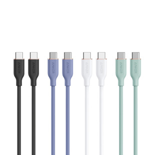 ANKER Anke Skin-friendly Line 5A Android 100W Двойной Тип-C Ноутбук PD Быстрая зарядка Линия передачи данных Быстрая зарядка