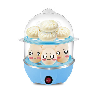 Gift Egg Boiler Multifunctional Egg Steamer Egg Boiling Artifact Egg Boiling Machine Mini Egg Steamer E-Commerce Gift Cross-Border