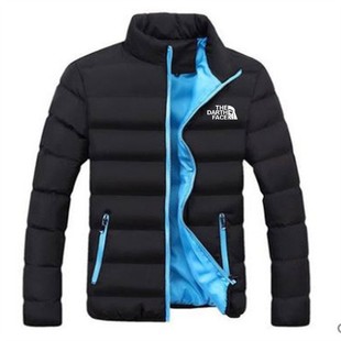 2023 Winter New Foreign Trade Men's Cotton Jackets Men's Thickened Solid Color Stand Collar Zipper Cotton Jackets S-5Xl