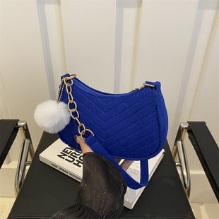 Fashion all-match shoulder bag simple western style texture bag women's 2025 trendy high-value underarm bag cross-border wholesale