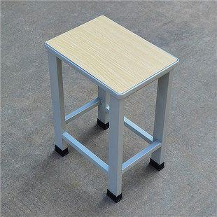 Factory anti-static stool workshop assembly line work stool square stool school student stool steel stool multi-color optional