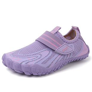 New Cross-border Beach Shoes Five-finger Children's Swimming Shoes for Tracing Creek and Land-wearing Multi-function Rope Skipping Exercise Walking Shoes