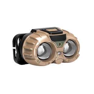 LED Headlamp Built-in Strong Headlamp Outdoor Mini COB Rechargeable Headlamp Multifunctional Induction Headlamp