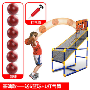 Factory direct large children's single double basketball machine multi-function indoor and outdoor basketball stand home shooting game
