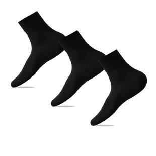 Men's socks cotton loose mouth health socks deodorant sweat-absorbent mid-calf socks business not tight feet Sports men's socks spring and autumn