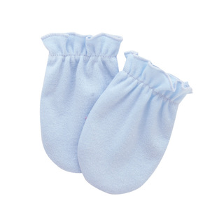 Baby Anti-scratch Gloves Anti-scratch Face Baby Products Solid Color Baby Cotton Thin Anti-eating Gloves