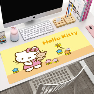 kitty cat super mouse pad cute wind table pad Internet cafe game Office learning pad mouse pad a generation of hair