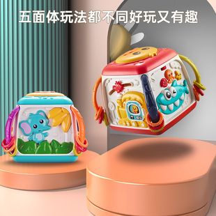 Yanuo Zhicubic Multifunctional Hexahedron Clap Drum Music Pentahedron Puzzle Early Childhood Toy Drum