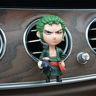 Pirate Animation Surrounding Hand-made Model Car Air Outlet Perfumery Piece Lufei Solon Female Emperor Qiao Ba Doll