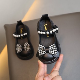 Girls Small Leather Shoes 2024 Spring and Autumn New Explosions Mary Jane Shoes Sweet Korean Soft Sole Comfortable Shoes