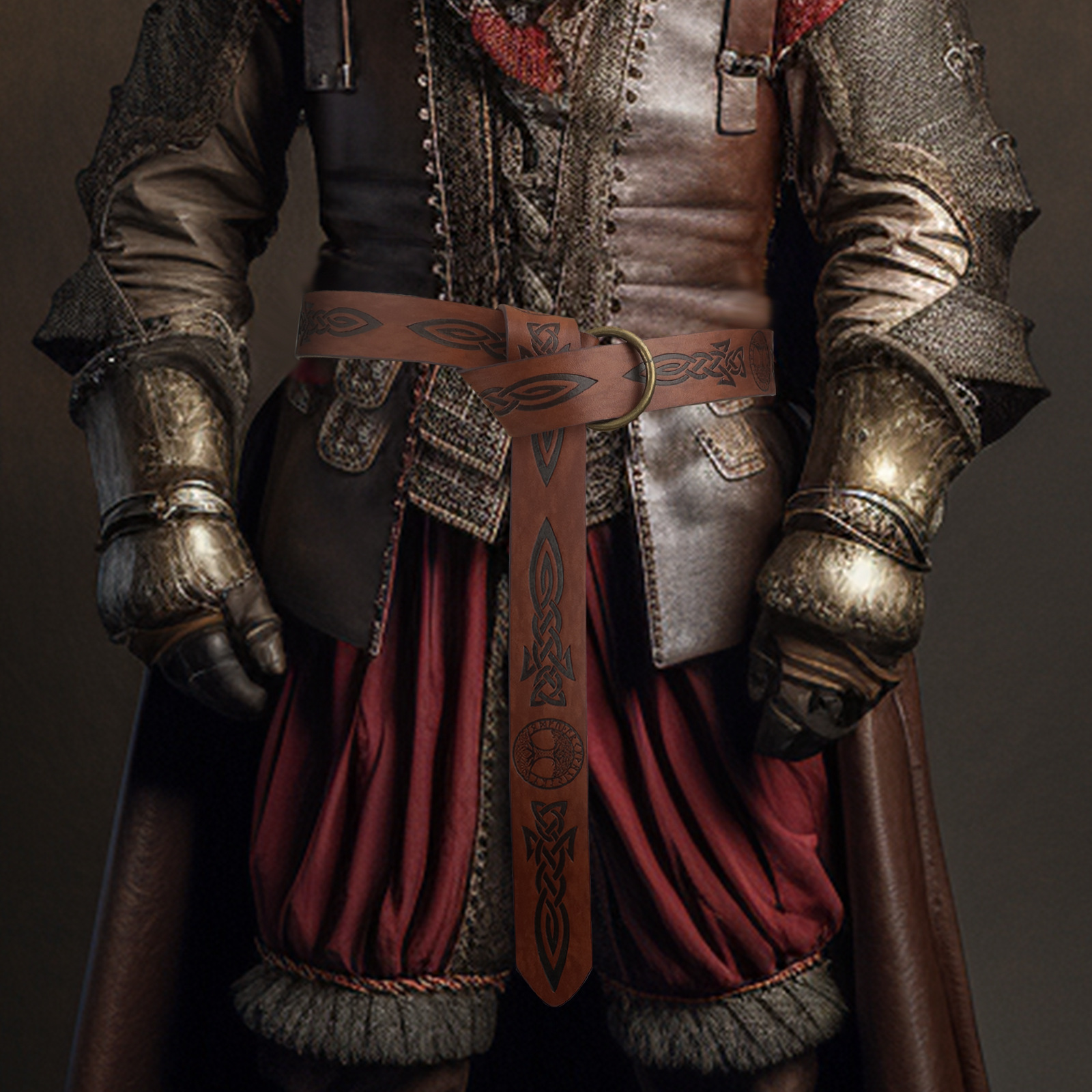 Medieval belts, Renaissance Celtic circular belts, Viking battle knight belts - best-selling across borders.
