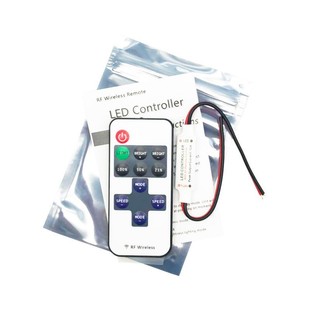 Led lighting painting lights with radio frequency 5-24V RF11 key monochrome controller sound decoration wireless radio frequency dimmer