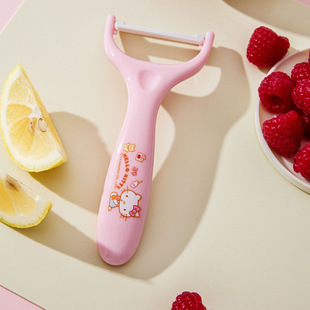 Sugar & Sanrio Genuine Ceramic Peeler Household Kitchen Cutter Peeler Cartoon Cartoon Cartoon Peeler