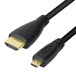 Кабель-адаптер 1,5 м HDMI на MICRO Miniature HD для мобильного телефона и планшетного компьютера, подключенного к ТВ-кабелю для передачи данных