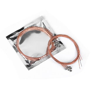 Guitar regular strings red copper string pearlescent bag platinum bag loose string 1 string 2 string 3 string 4 string 5 string 6 string large favorably