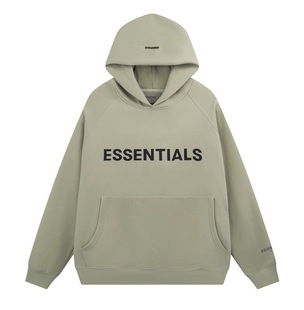 Трансграничный СТРАХ БОГА FOG ESSENTIALS модный брендовый Свитер оверсайз хлопковая толстовка для пар