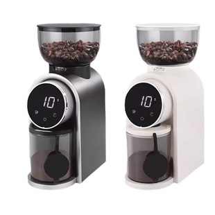 Cross-border electric bean grinder intelligent steel core coffee bean grinder large household commercial automatic bean grinder coffee machine