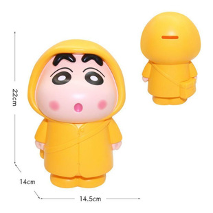 Crayon Shinchan украшение ручной работы большой рабочий стол гостиная милая маленькая украшение 22cm выход лучше, чем сердце плащ копилка