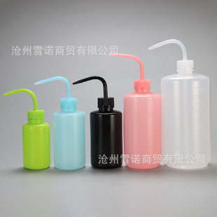 150ML 250ml 500ml 1000ml succulent pot curved mouth pot succulent plastic washing bottle manufacturer in stock