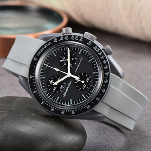 Factory Wholesale wish Aliexpress Men's Quartz Watch High Quality Explosion Models European Six Needles Luminous Tape Watch