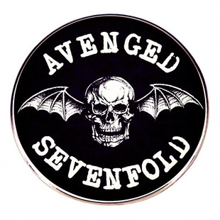 Avenged Sevenfold семь раз возмездие рок брошь жесткий металлический музыкальный значок
