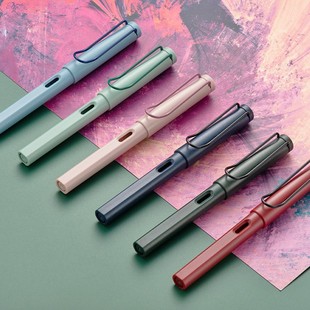 Morandi Plastic Pen Student Zhengzi Calligraphy Pen Printable Logo Creative Advertising Gift Pen