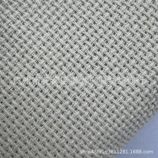 Coarse yarn-dyed jacquard polyester cotton woven cloth thick rope woven Jacquard Plaid bags shoes wholesale