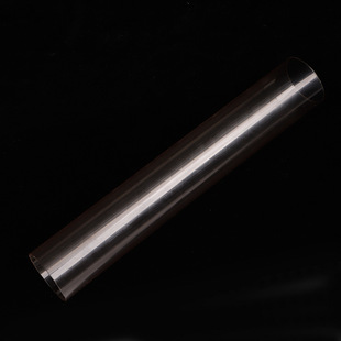 Black PVC hard pipe large diameter high transparent black gray plastic pipe factory supply
