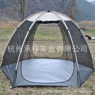 6 people full mesh hexagonal tent mosquito net, ultra-light weight anti-mosquito breathable competition tent, family tent