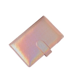 Colorful dots A6 loose-leaf book budget hand book set A5 loose-leaf notebook simple diary magnetic buckle notebook