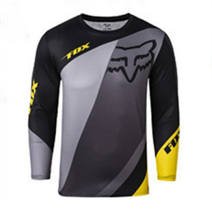 Winter Mountain Bike Long Sleeve Riding Suit Motorcycle Riding Downhill Suit Breathable Quick-Dry Riding Top