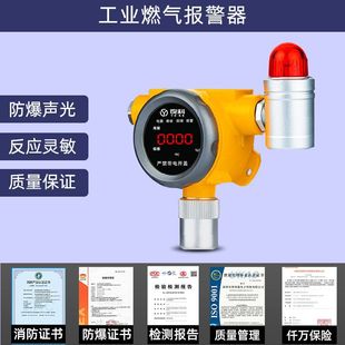 Gas leak alarm explosion-proof industrial restaurant commercial natural gas liquefied gas gas leak detector