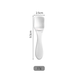 304 Stainless Steel Children's Spoon Fork Creative Mini Coffee Spoon Ice Cream Dessert Spoon Ice Cream Small Round Spoon Fruit Fork