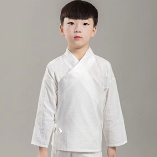 Chinese-style Hanfu Base Lining Children's Ancient Costume White Suit Baby's Costume Undershirt Pants Antique Underwear