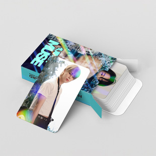 Спот 124 маленькие лазерные карты Пак Джи Хён JIMIN Альбом JIMIN MUSE Star Photo Card LOMO Flash Card